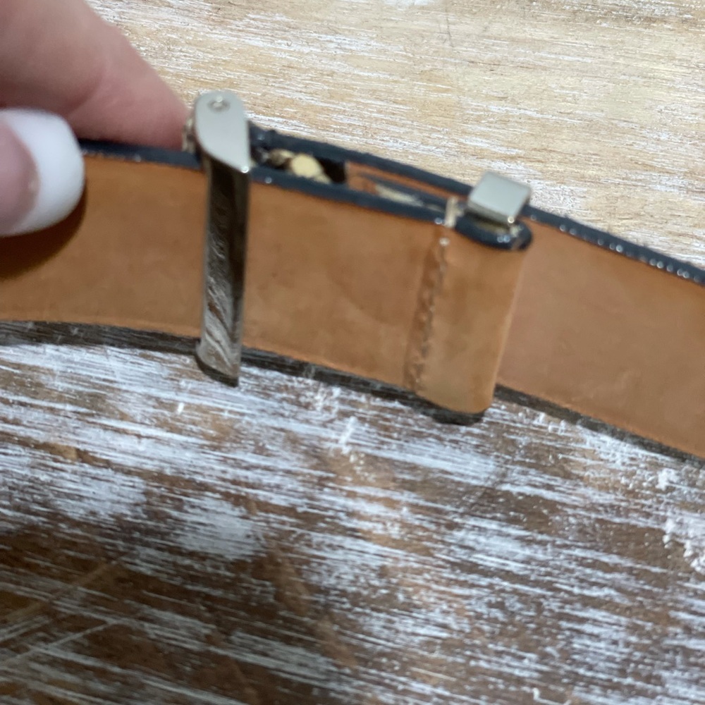 Wcm Python Leather Adjustable Belt - image 3